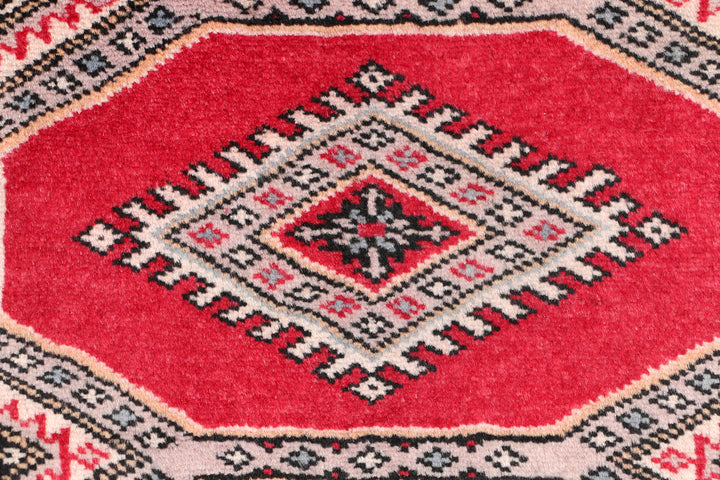 Firebrick Jaldar 2' x 6' 4 - No. 47434 - ALRUG Rug Store