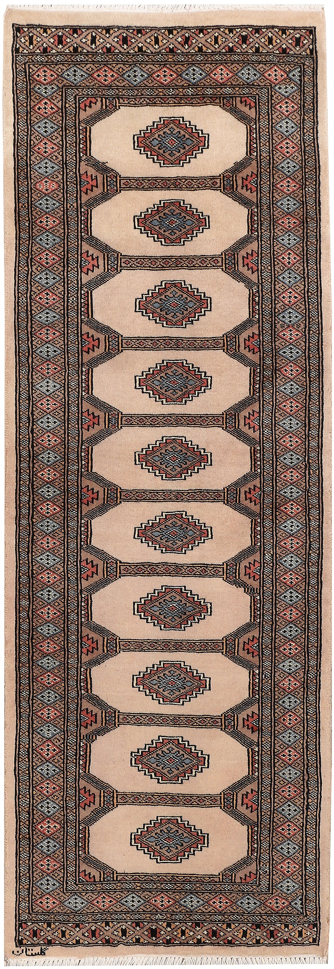 Tan Jaldar 2' x 5' 10 - No. 47436 - ALRUG Rug Store