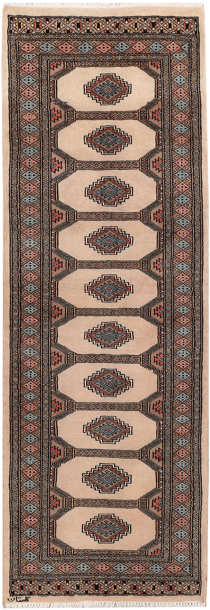Tan Jaldar 2' x 5' 10 - No. 47436 - ALRUG Rug Store