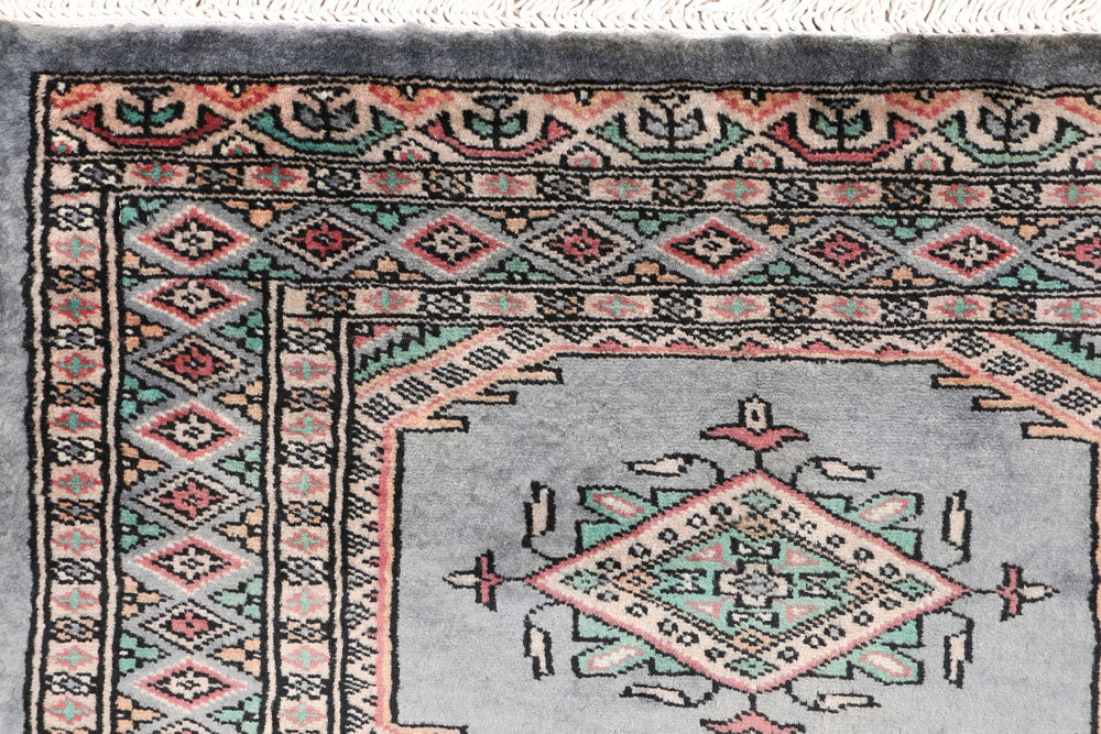 Dark Grey Jaldar 2' 1 x 6' - No. 47437 - ALRUG Rug Store