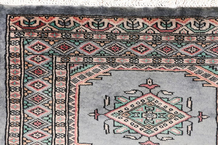 Dark Grey Jaldar 2' 1 x 6' - No. 47437 - ALRUG Rug Store