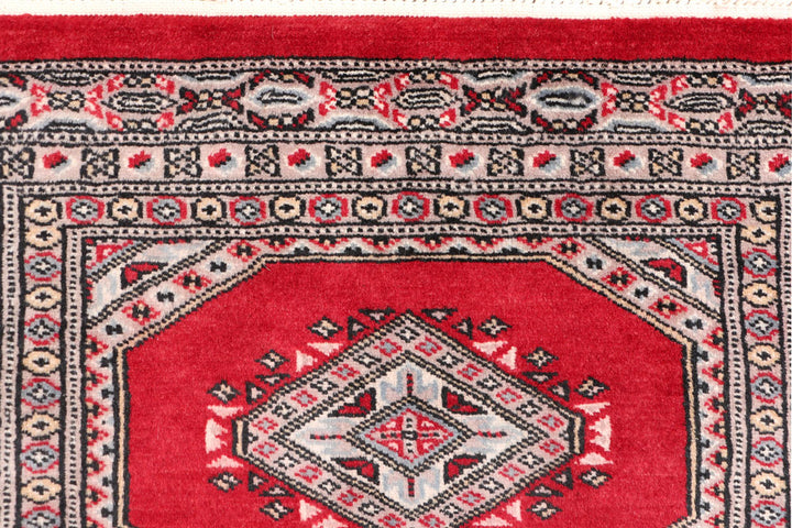 Firebrick Jaldar 2' 1 x 6' 1 - No. 47438 - ALRUG Rug Store