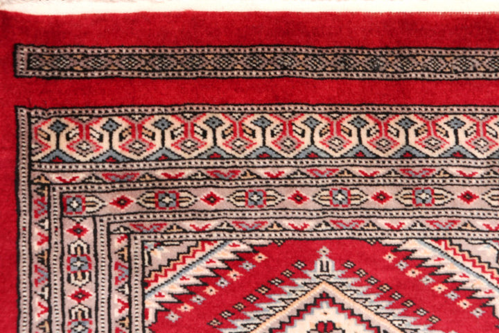 Firebrick Jaldar 2' 1 x 6' 7 - No. 47444 - ALRUG Rug Store