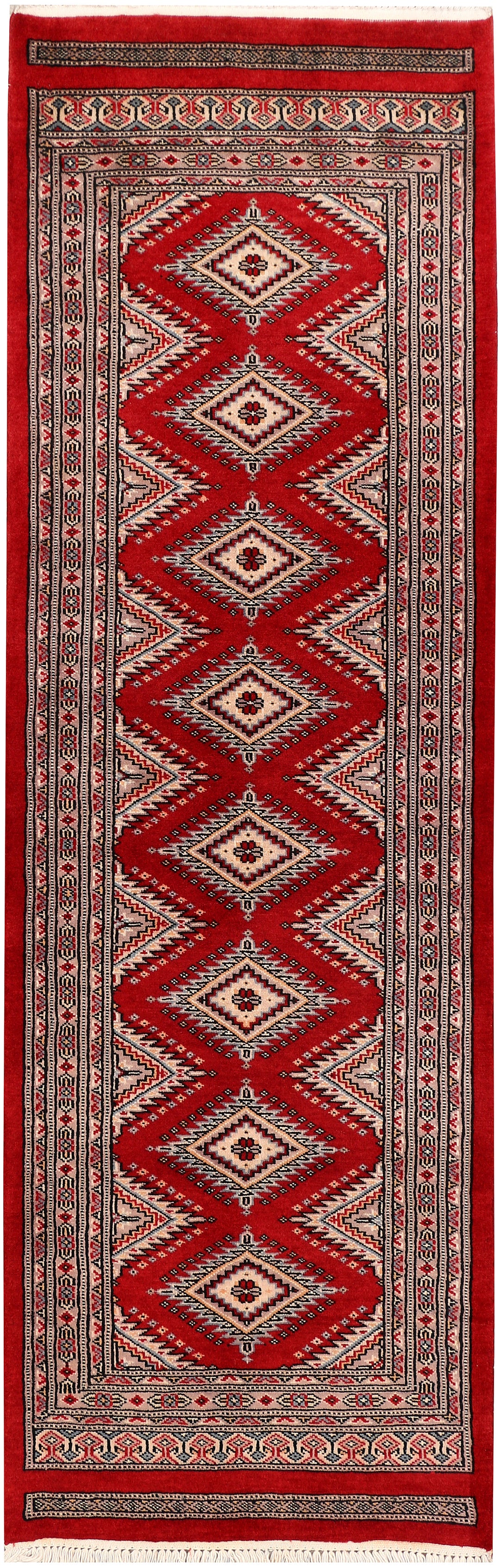 Firebrick Jaldar 2' 1 x 6' 7 - No. 47444 - ALRUG Rug Store