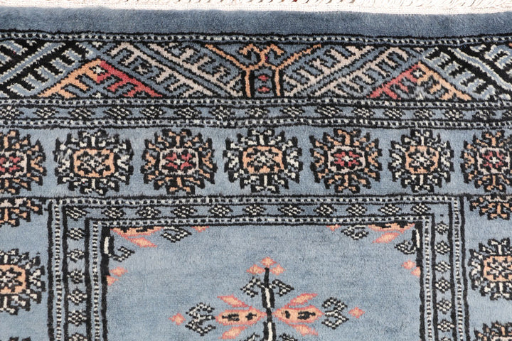 Light Slate Grey Butterfly 2' x 6' 2 - No. 47445 - ALRUG Rug Store