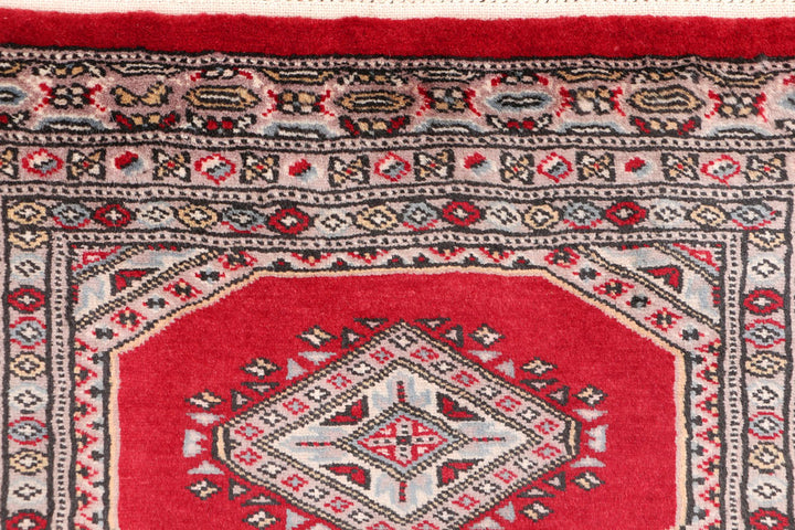 Firebrick Jaldar 2' 1 x 6' 2 - No. 47446 - ALRUG Rug Store