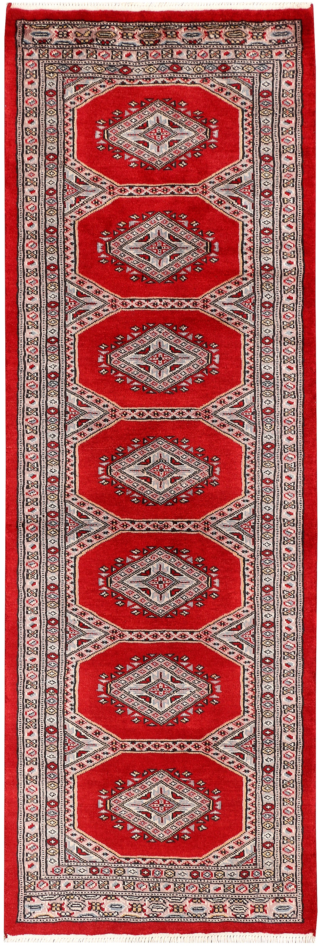 Firebrick Jaldar 2' 1 x 6' 2 - No. 47446 - ALRUG Rug Store