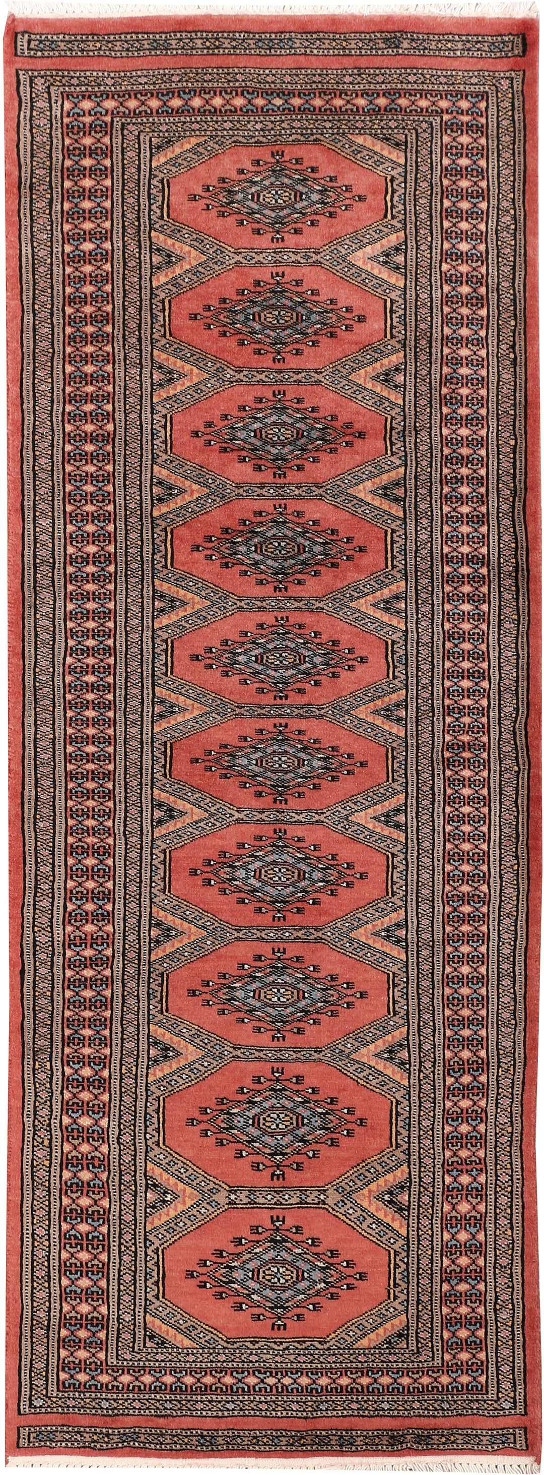 Dark Salmon Jaldar 2' 1 x 5' 10 - No. 47450 - ALRUG Rug Store