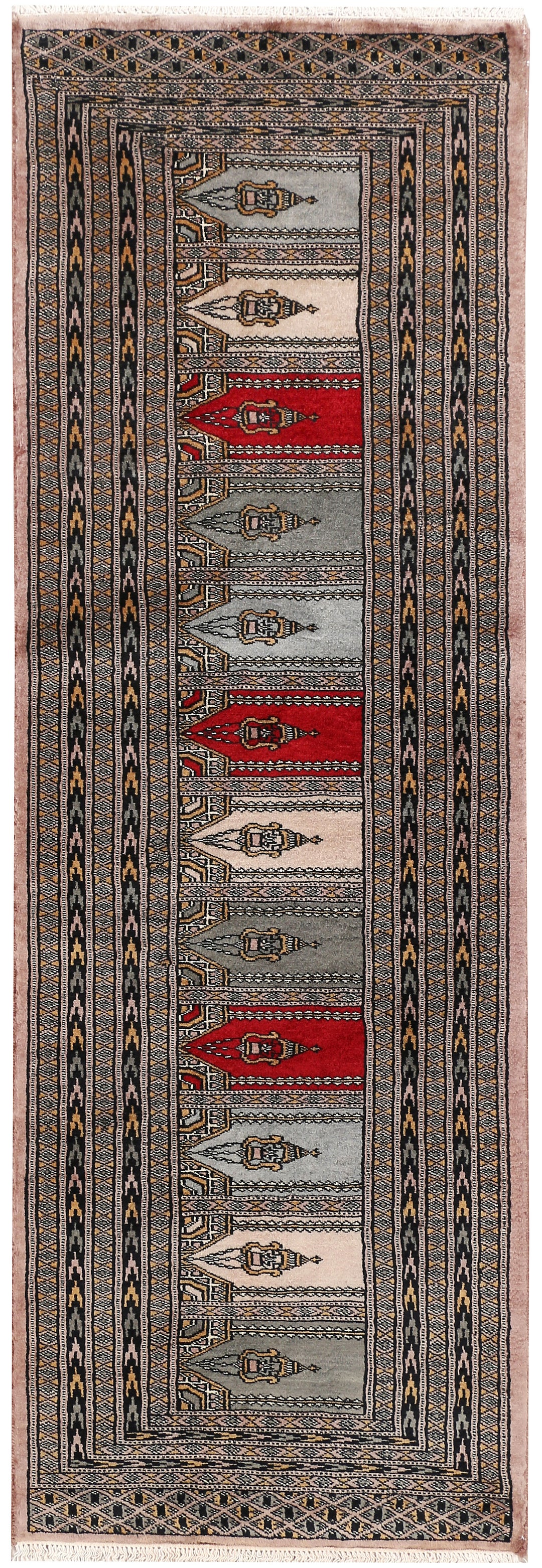 Dark Grey Prayer 2' x 5' 10 - No. 47453 - ALRUG Rug Store