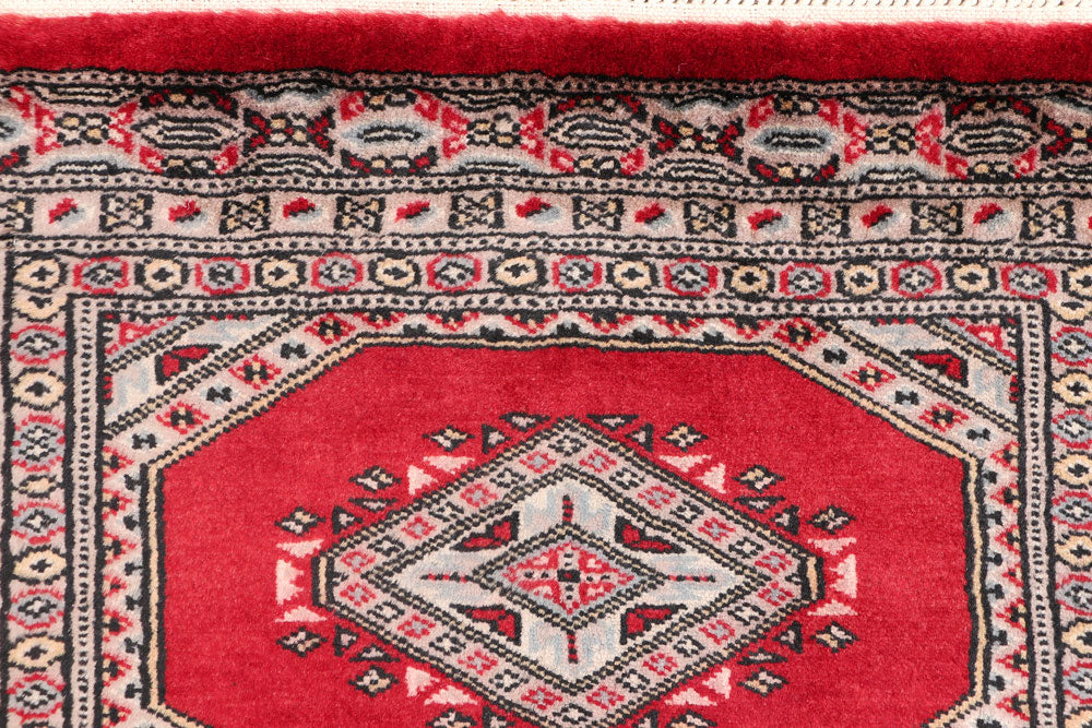 Firebrick Jaldar 2' x 6' 3 - No. 47456 - ALRUG Rug Store