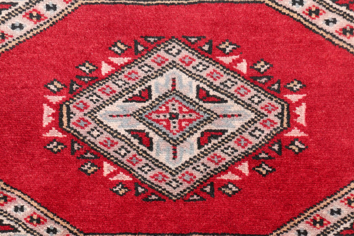 Firebrick Jaldar 2' x 6' 3 - No. 47456 - ALRUG Rug Store