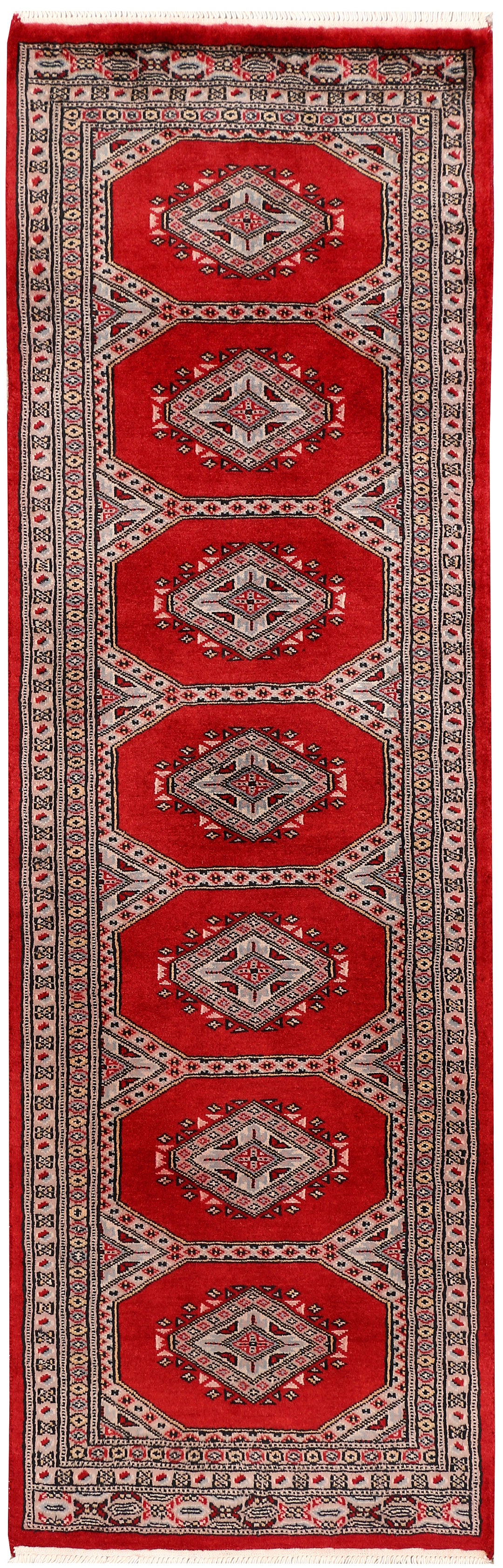 Firebrick Jaldar 2' x 6' 3 - No. 47456 - ALRUG Rug Store