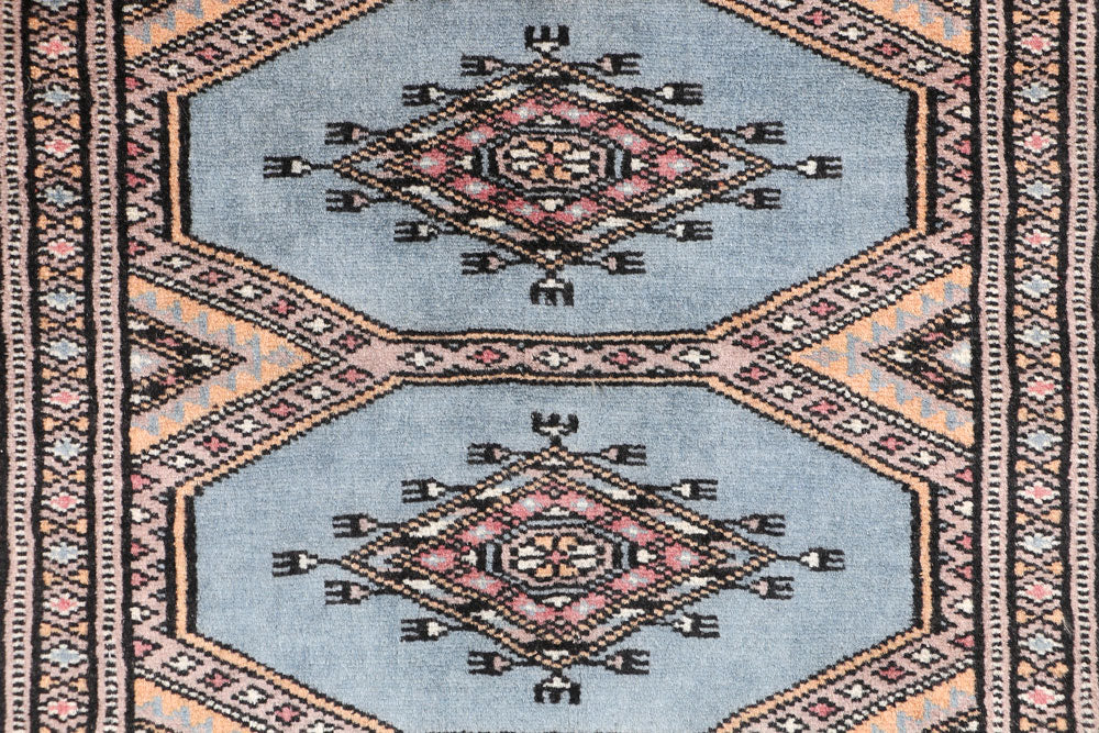 Light Slate Grey Jaldar 2' x 5' 11 - No. 47458 - ALRUG Rug Store