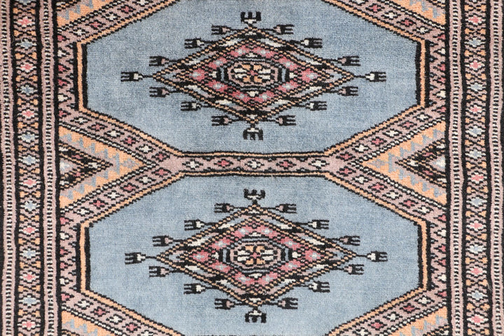Light Slate Grey Jaldar 2' x 5' 11 - No. 47458 - ALRUG Rug Store