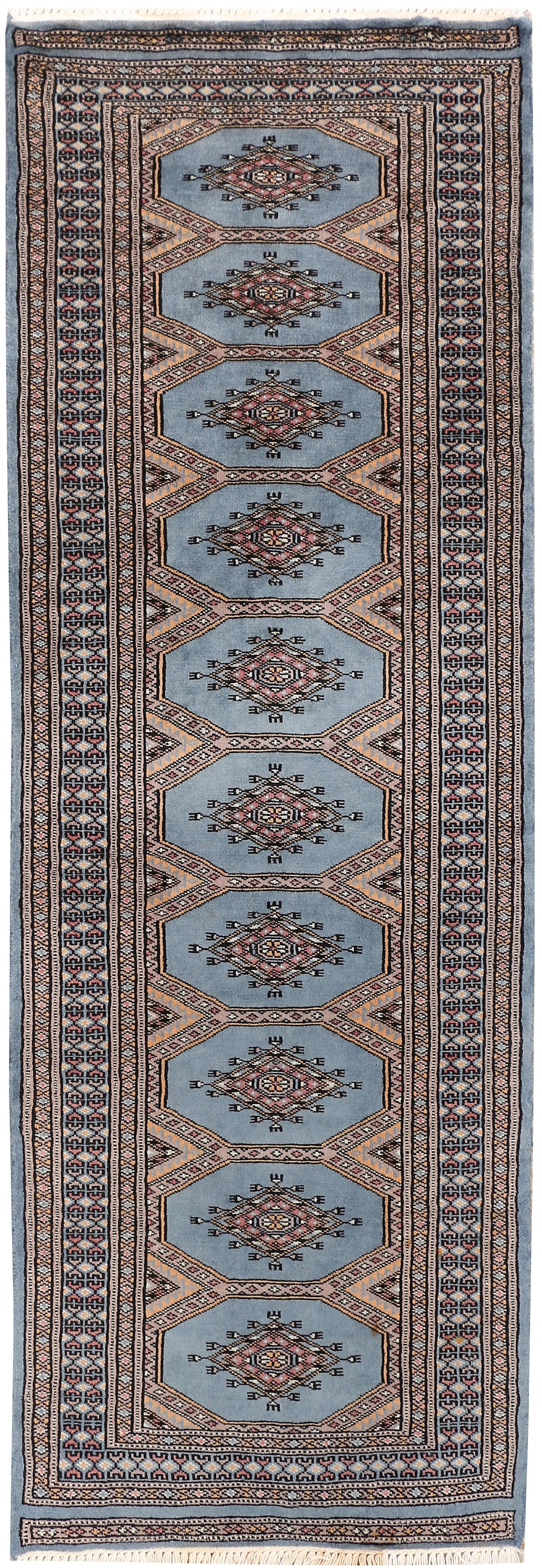 Light Slate Grey Jaldar 2' x 5' 11 - No. 47458 - ALRUG Rug Store