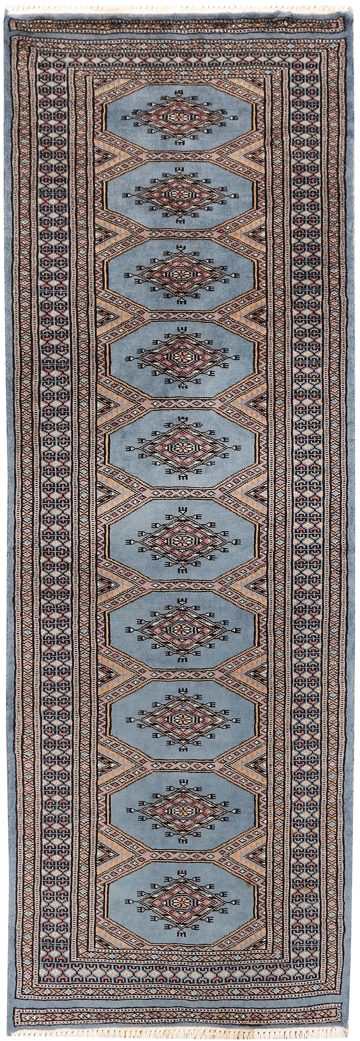 Light Slate Grey Jaldar 2' x 5' 11 - No. 47458 - ALRUG Rug Store