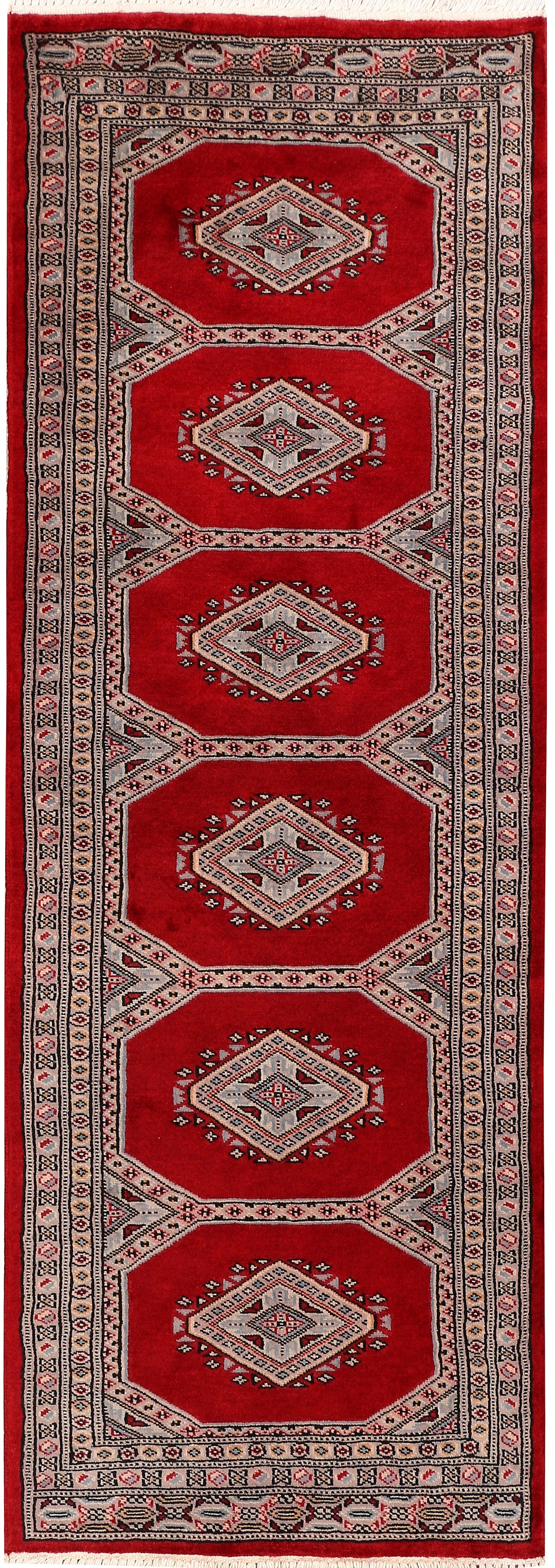 Firebrick Jaldar 2' 1 x 5' 10 - No. 47459 - ALRUG Rug Store