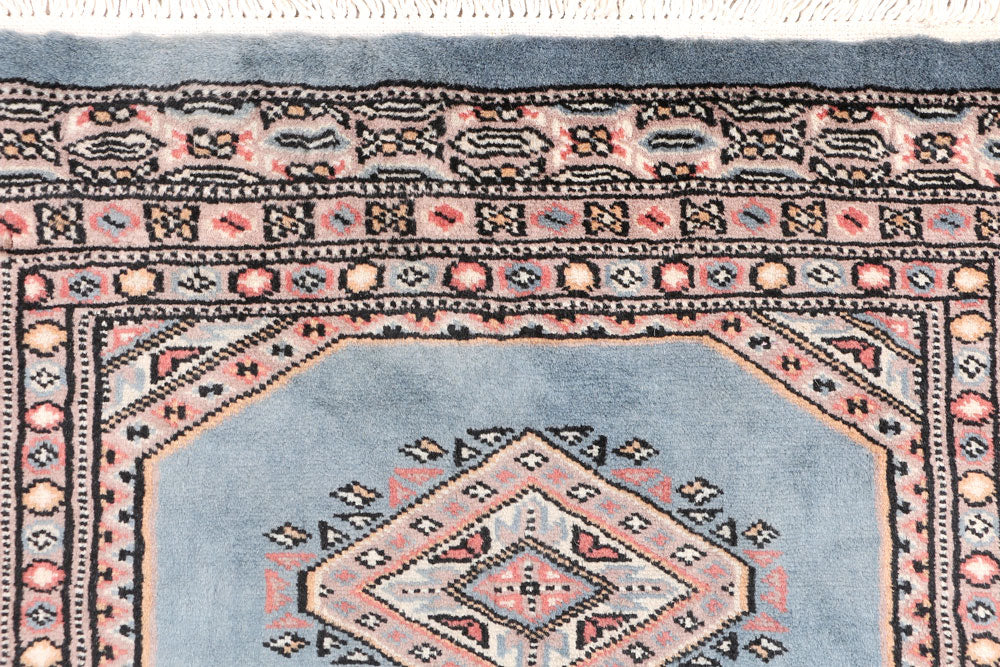 Light Slate Grey Jaldar 2' 1 x 6' 2 - No. 47461 - ALRUG Rug Store