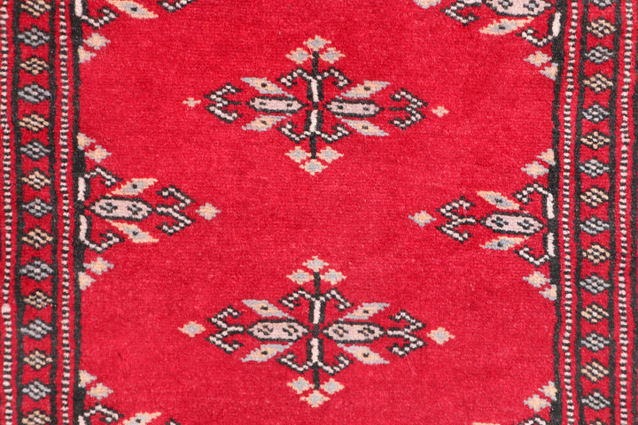 Red Butterfly 2' x 6' 2 - No. 47465 - ALRUG Rug Store