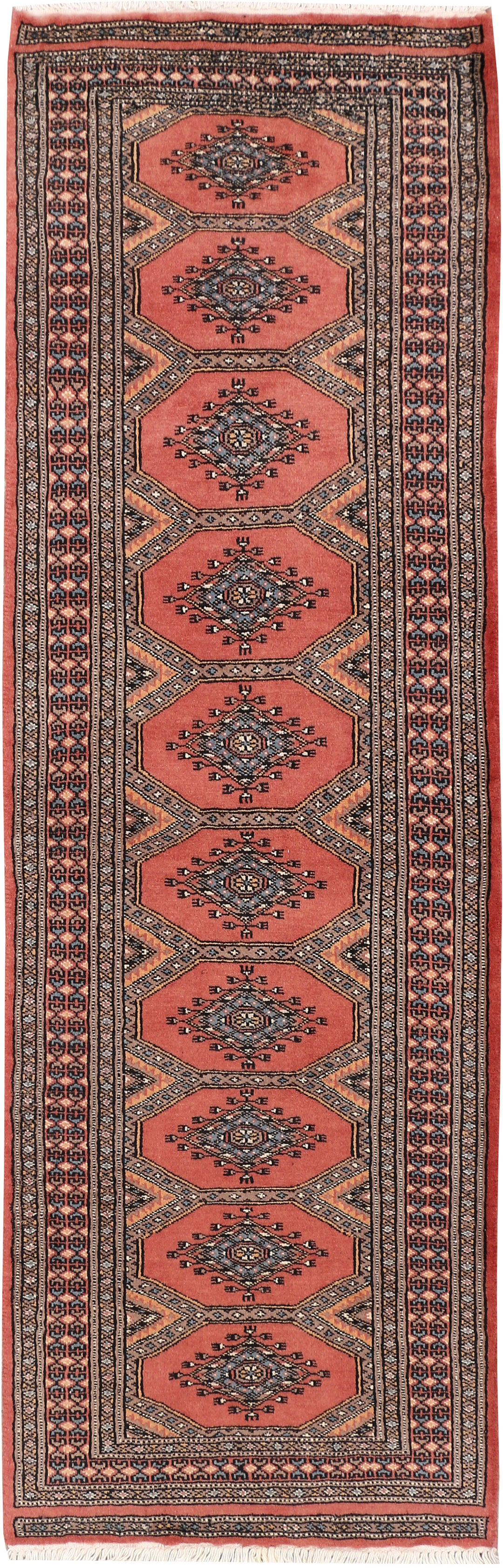 Dark Salmon Jaldar 2' 1 x 6' - No. 47469 - ALRUG Rug Store