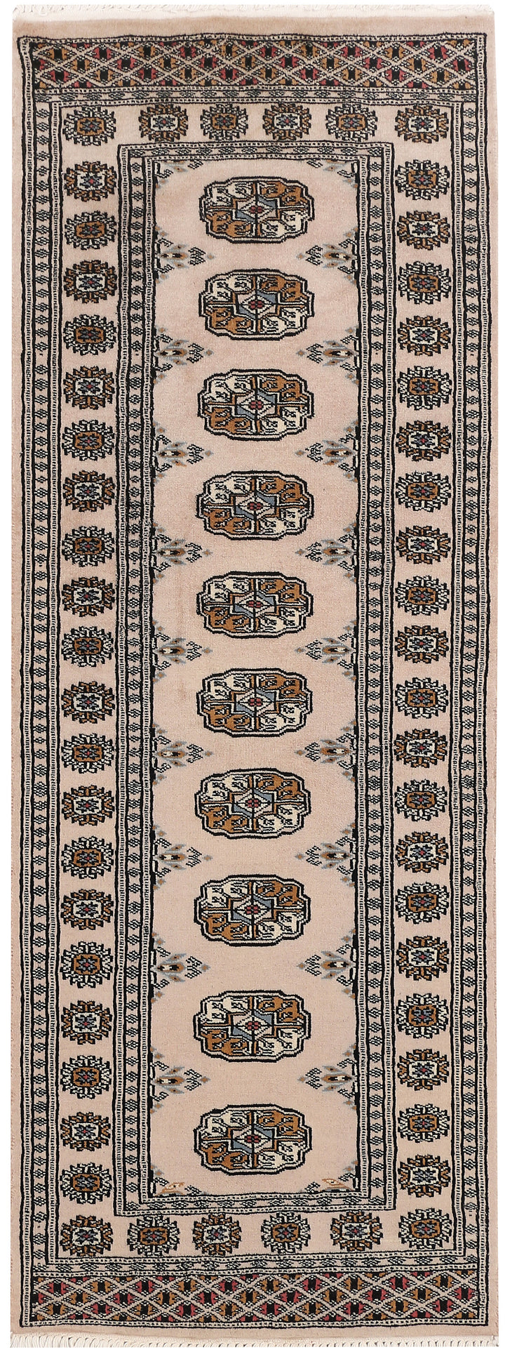 Tan Bokhara 2' x 5' 6 - No. 47474 - ALRUG Rug Store