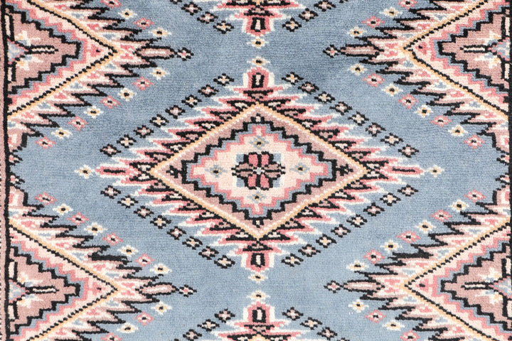 Light Slate Grey Jaldar 2' 2 x 6' 4 - No. 47475 - ALRUG Rug Store