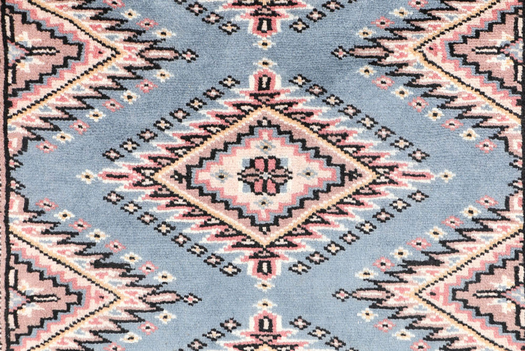 Light Slate Grey Jaldar 2'  2" x 6'  4" - No. QA38666