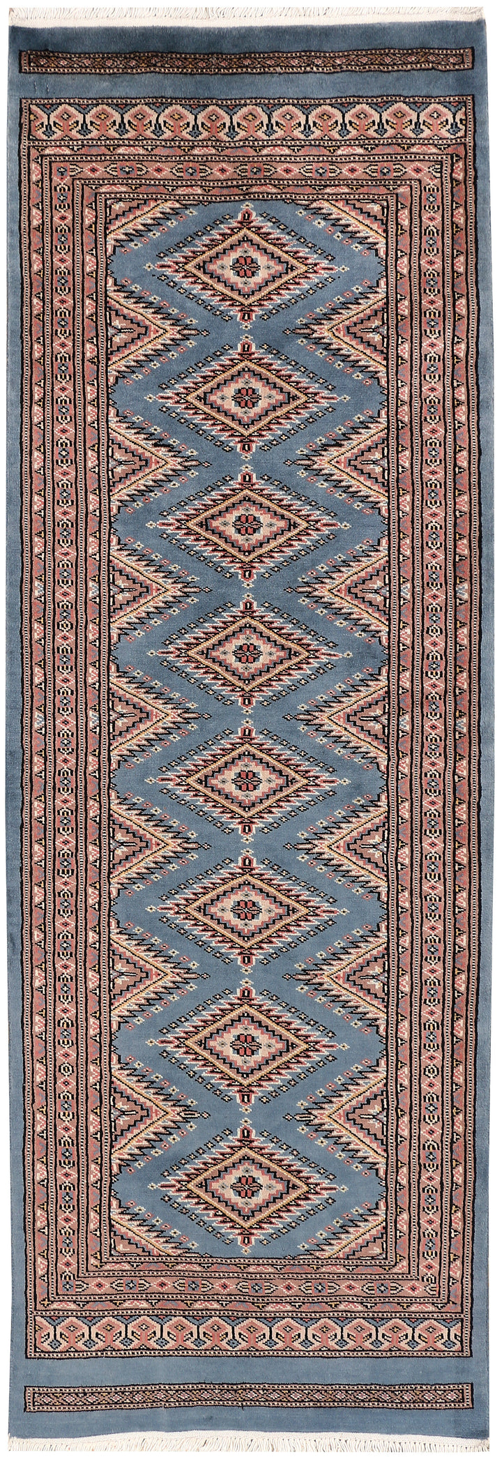Light Slate Grey Jaldar 2' 2 x 6' 4 - No. 47475 - ALRUG Rug Store