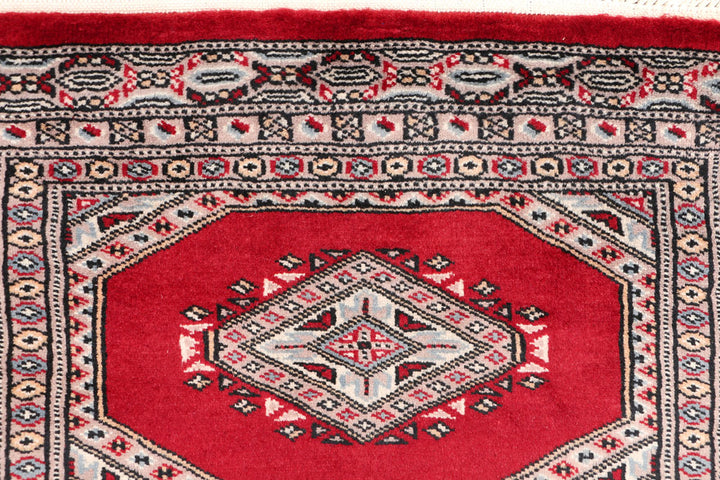 Firebrick Jaldar 2' 2 x 6' 1 - No. 47477 - ALRUG Rug Store