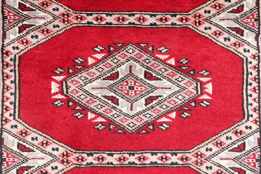 Firebrick Jaldar 2' 2 x 6' 1 - No. 47477 - ALRUG Rug Store
