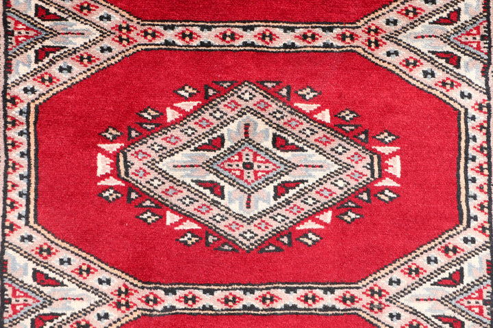 Firebrick Jaldar 2' 2 x 6' 1 - No. 47477 - ALRUG Rug Store