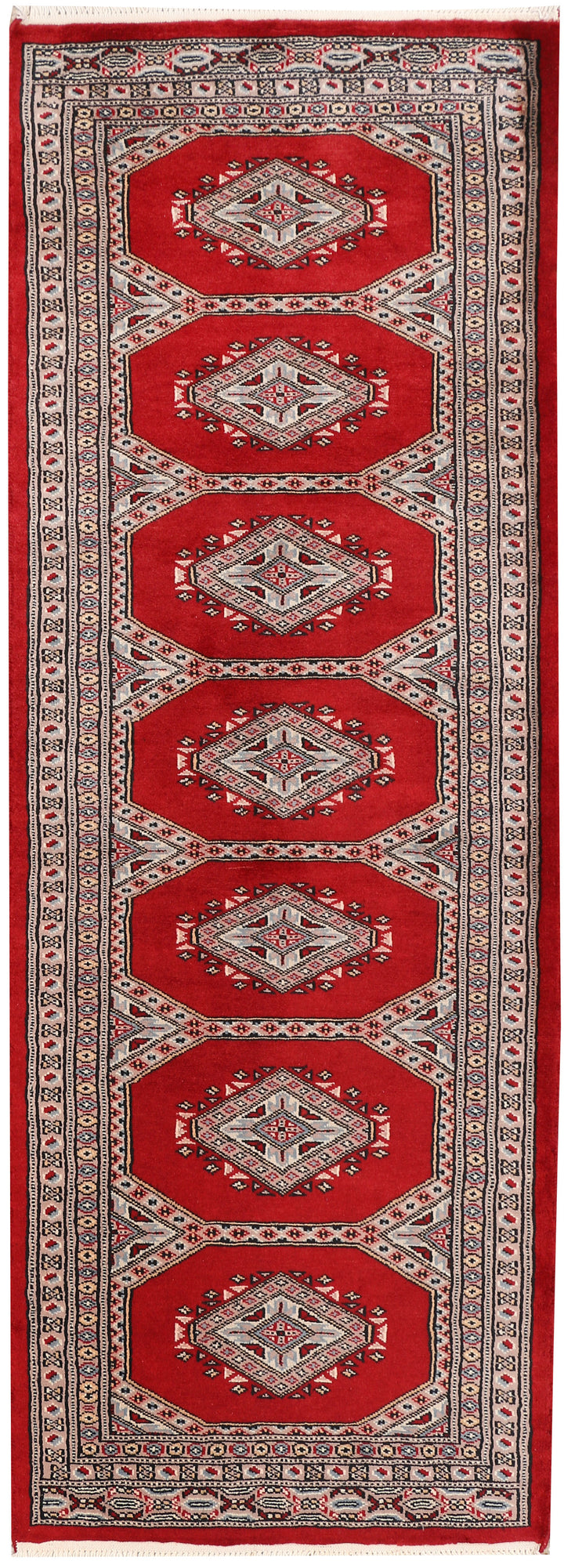 Firebrick Jaldar 2' 2 x 6' 1 - No. 47477 - ALRUG Rug Store