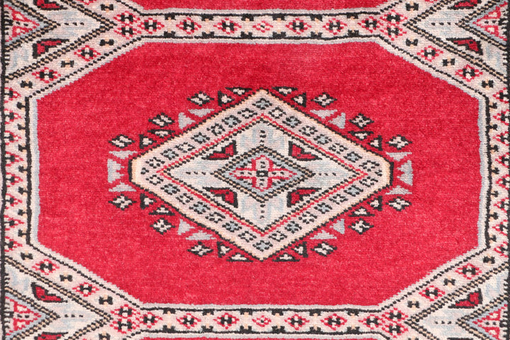 Firebrick Jaldar 2' 1 x 6' 6 - No. 47479 - ALRUG Rug Store