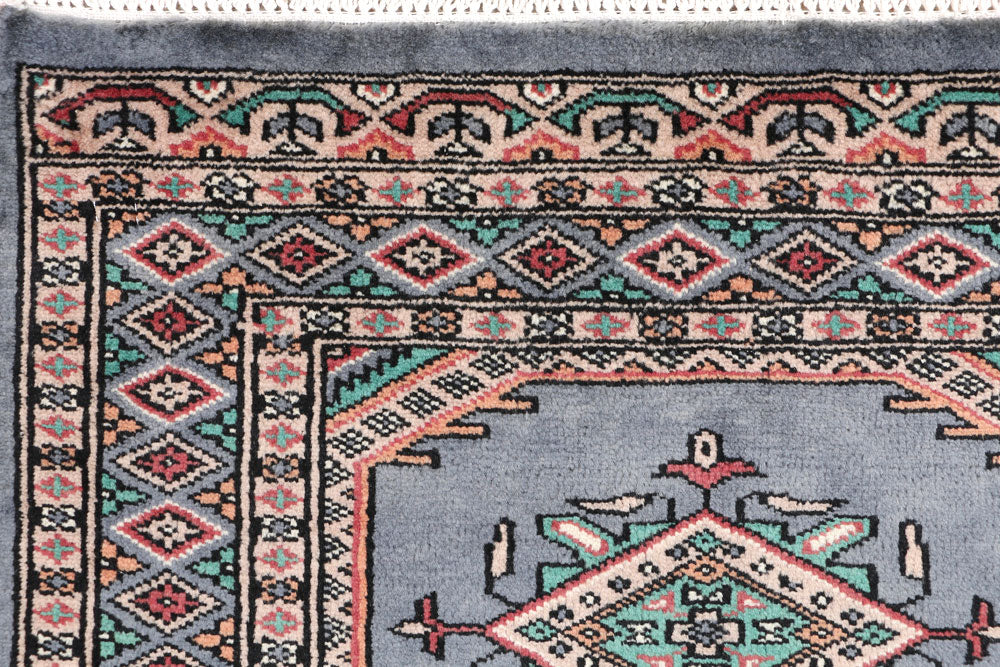 Slate Grey Jaldar 2' 2 x 5' 10 - No. 47480 - ALRUG Rug Store