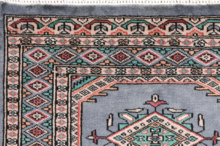 Slate Grey Jaldar 2' 2 x 5' 10 - No. 47480 - ALRUG Rug Store