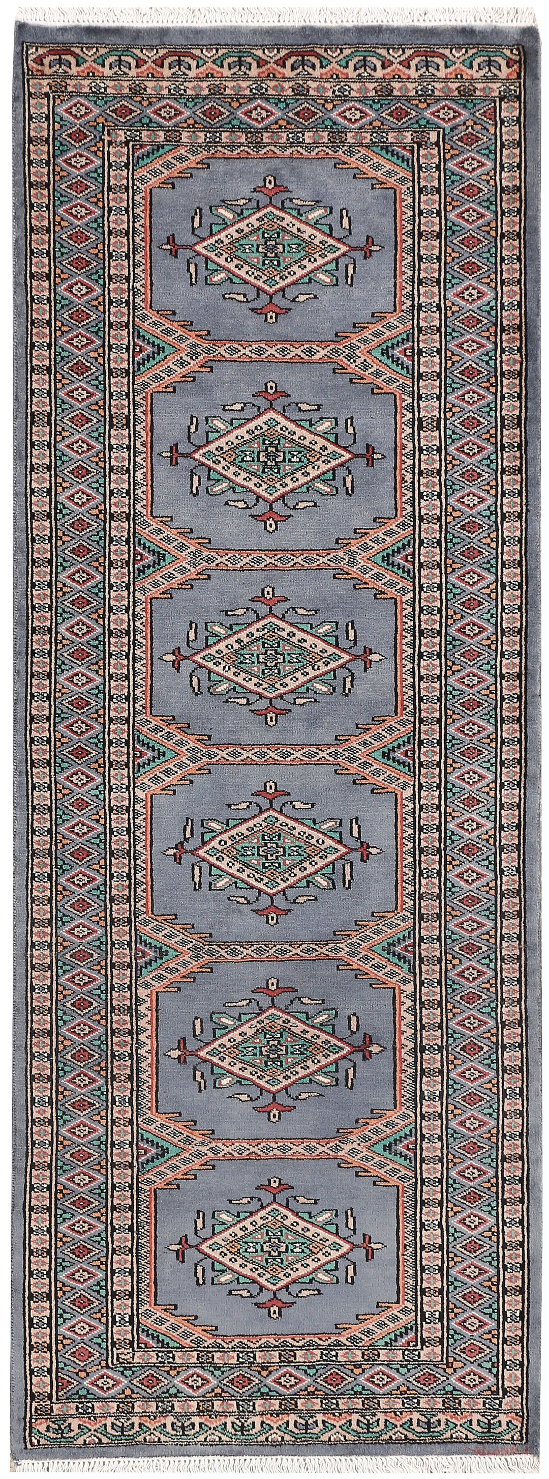 Slate Grey Jaldar 2' 2 x 5' 10 - No. 47480 - ALRUG Rug Store