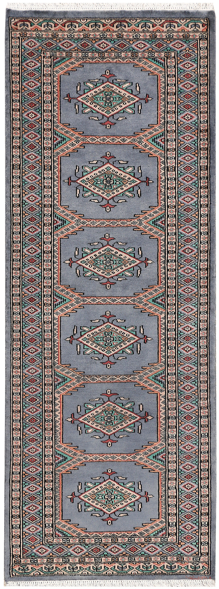 Slate Grey Jaldar 2' 2 x 5' 10 - No. 47480 - ALRUG Rug Store