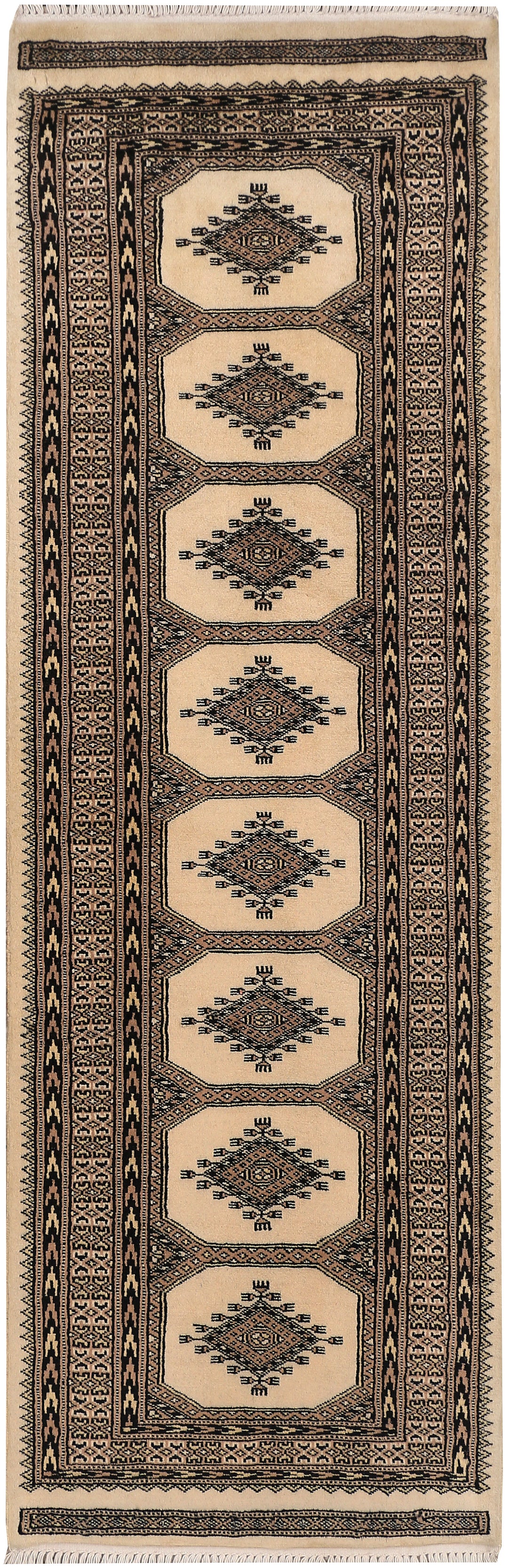 Tan Jaldar 2' 2 x 6' 7 - No. 47482 - ALRUG Rug Store