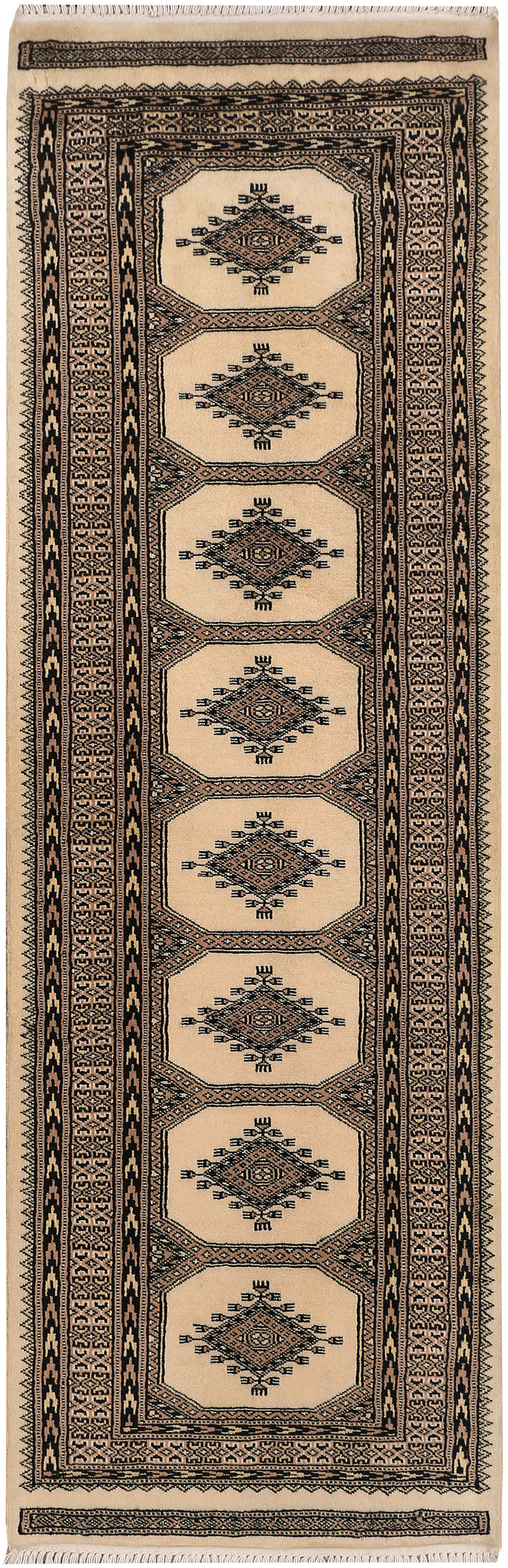 Tan Jaldar 2' 2 x 6' 7 - No. 47482 - ALRUG Rug Store