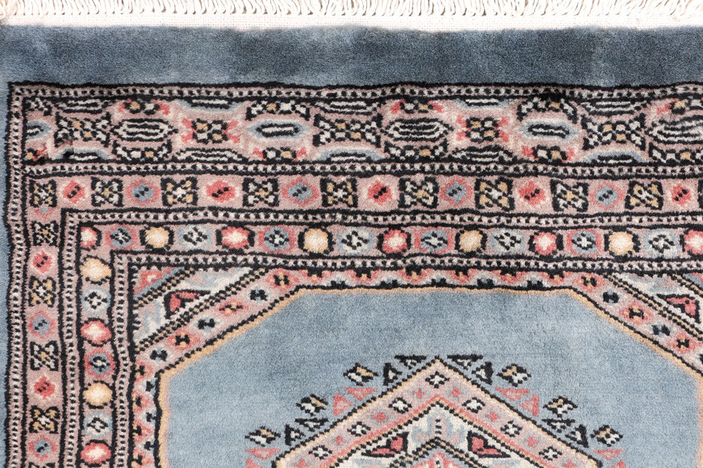 Light Slate Grey Jaldar 2' x 6' 1 - No. 47484 - ALRUG Rug Store