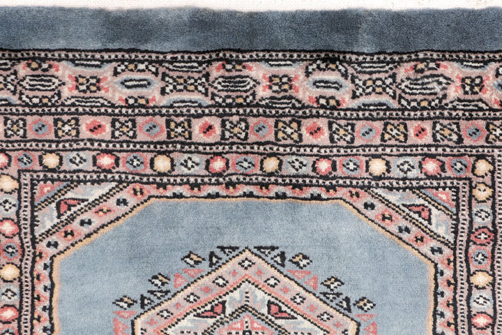 Light Slate Grey Jaldar 2' x 6' 1 - No. 47484 - ALRUG Rug Store