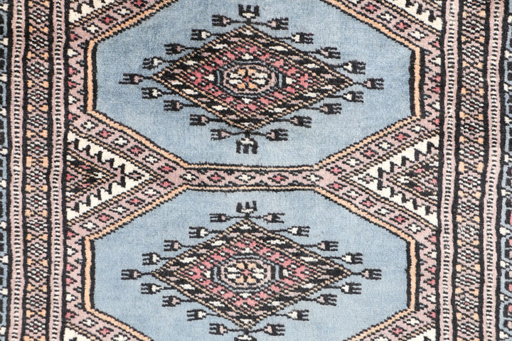 Light Slate Grey Jaldar 2' x 5' 10 - No. 47486 - ALRUG Rug Store