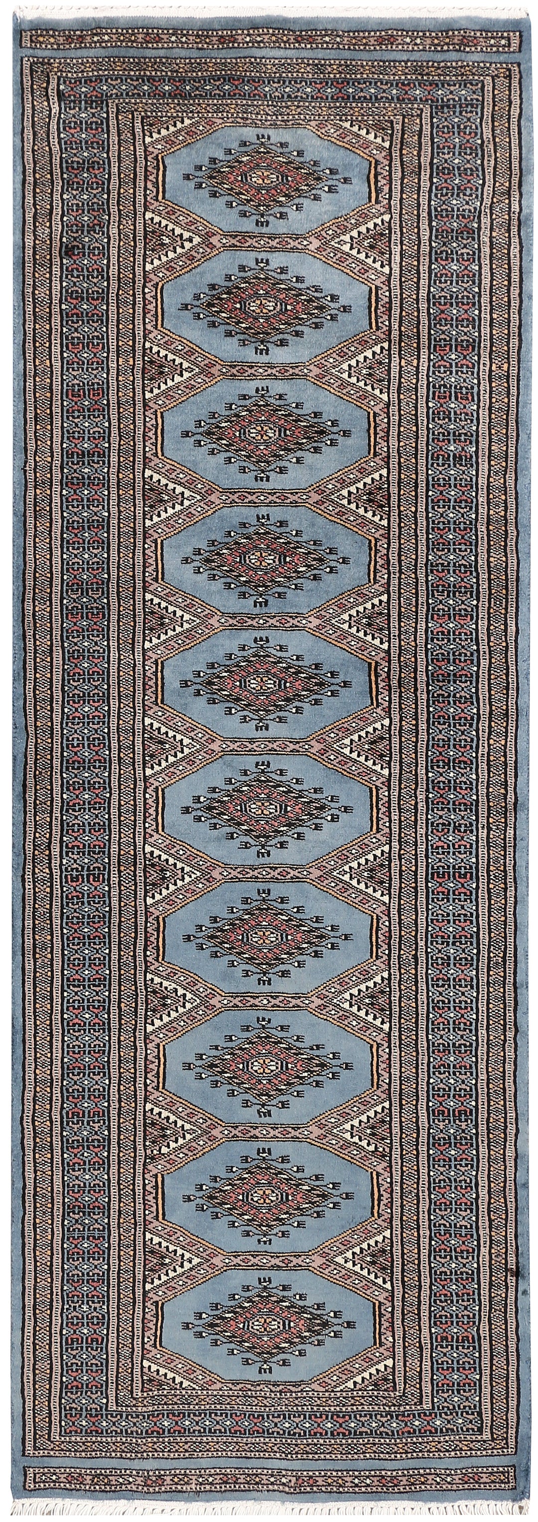 Light Slate Grey Jaldar 2' x 5' 10 - No. 47486 - ALRUG Rug Store