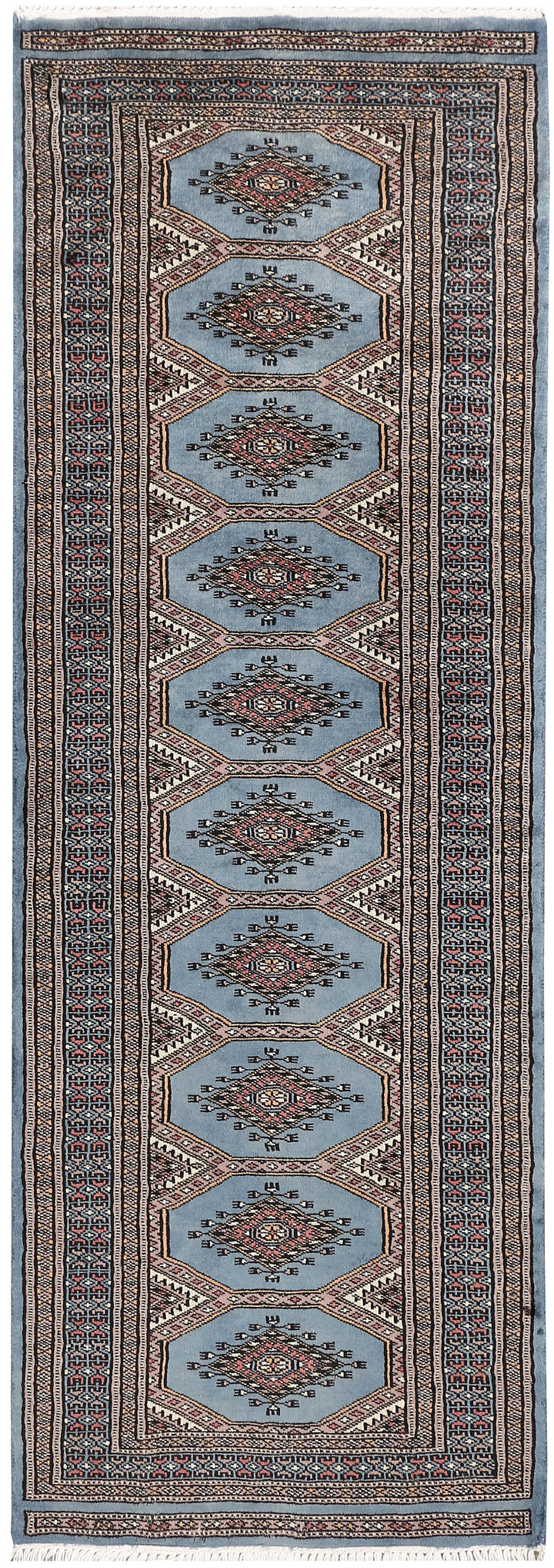 Light Slate Grey Jaldar 2' x 5' 10 - No. 47486 - ALRUG Rug Store