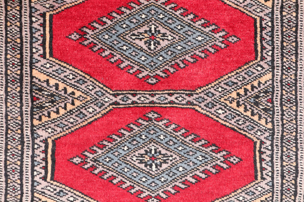 Firebrick Jaldar 2' 2 x 6' 1 - No. 47489 - ALRUG Rug Store