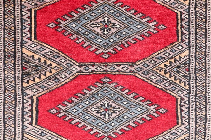Firebrick Jaldar 2' 2 x 6' 1 - No. 47489 - ALRUG Rug Store