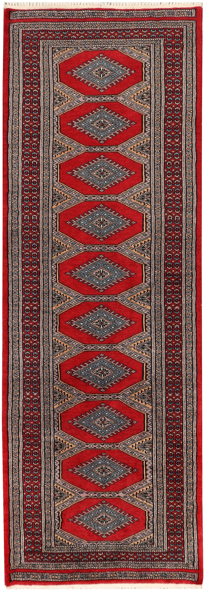 Firebrick Jaldar 2' 2 x 6' 1 - No. 47489 - ALRUG Rug Store