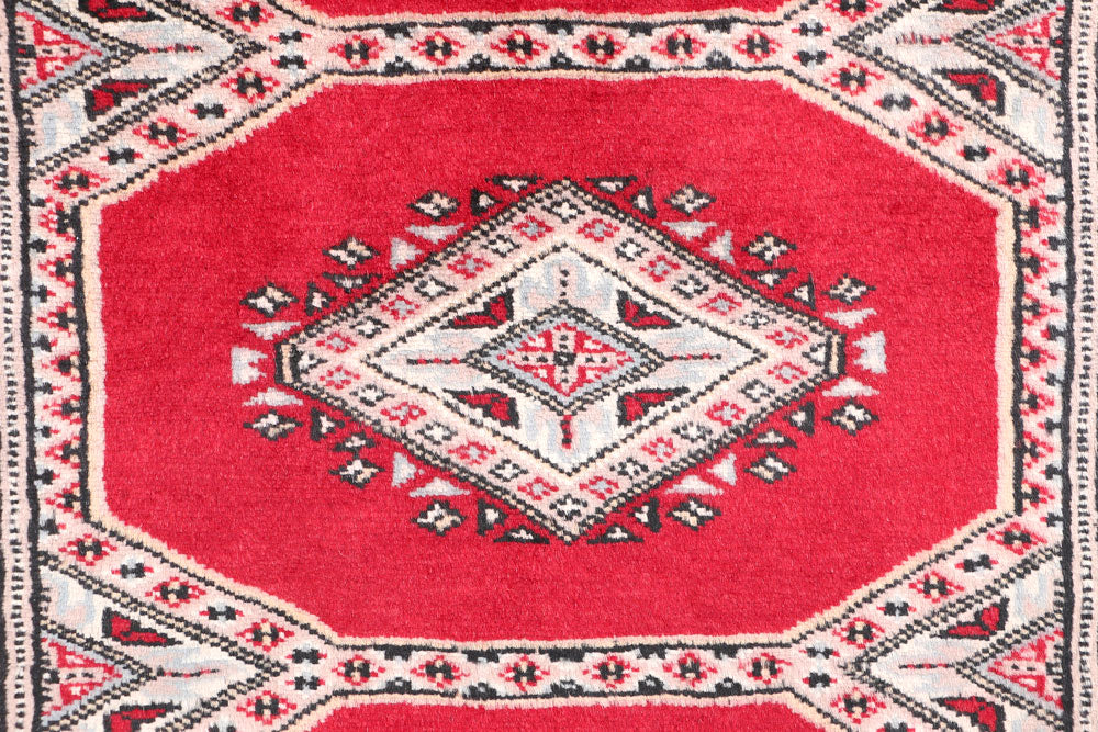 Firebrick Jaldar 2' x 6' 4 - No. 47497 - ALRUG Rug Store