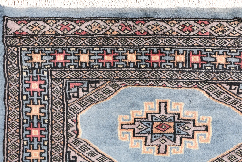 Light Slate Grey Jaldar 2' 1 x 5' 11 - No. 47500 - ALRUG Rug Store