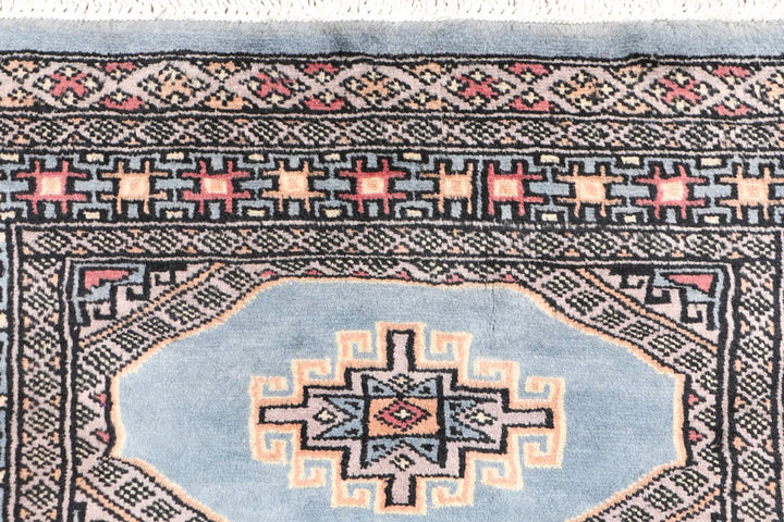 Light Slate Grey Jaldar 2' 1 x 5' 11 - No. 47500 - ALRUG Rug Store